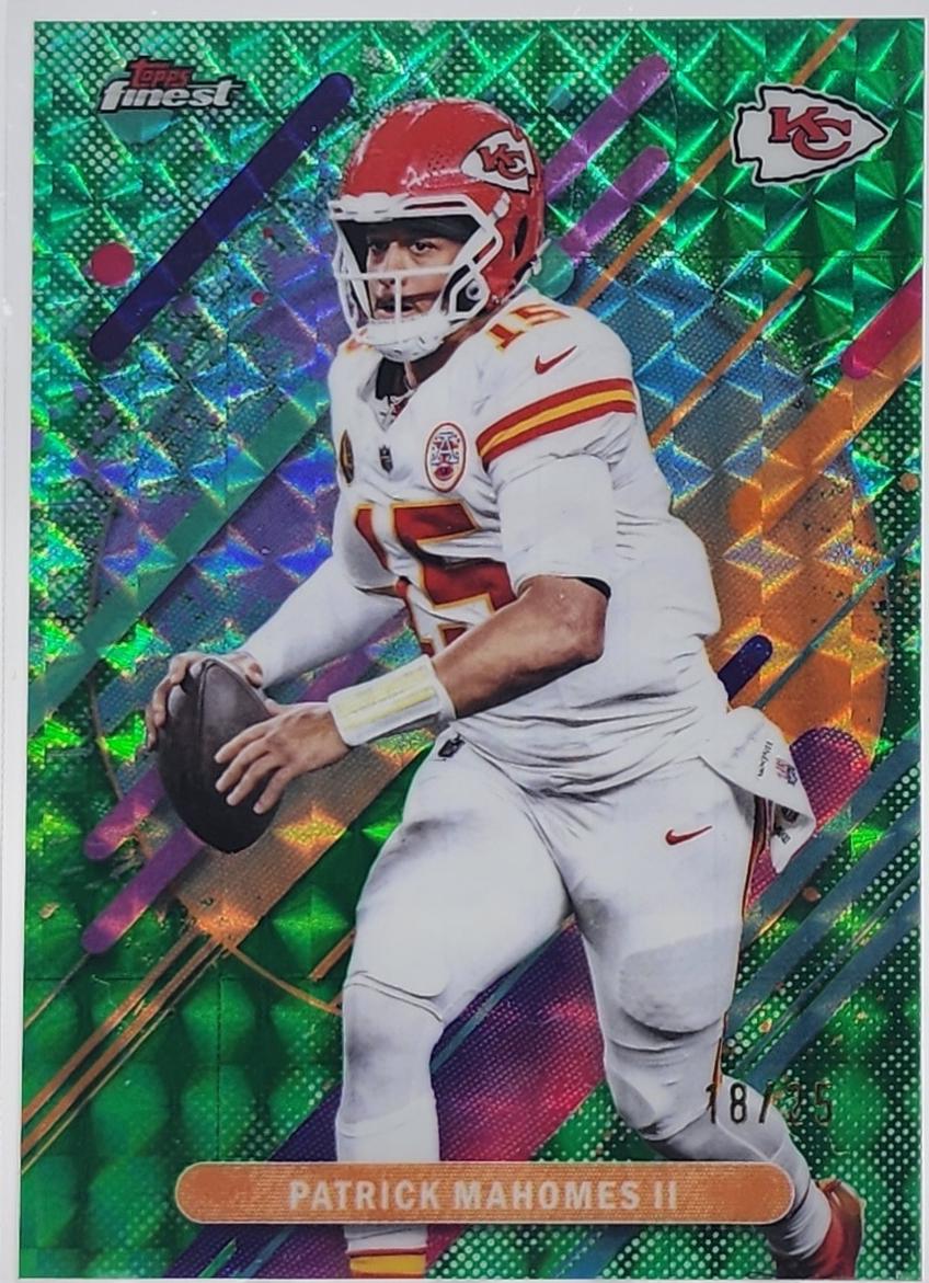 Patrick Mahomes II [Green Geometric] #237