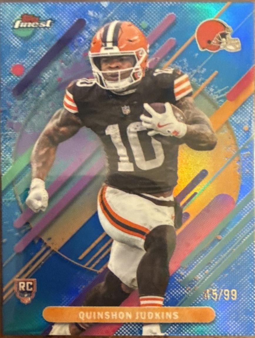 Quinshon Judkins [Blue Refractor] #209