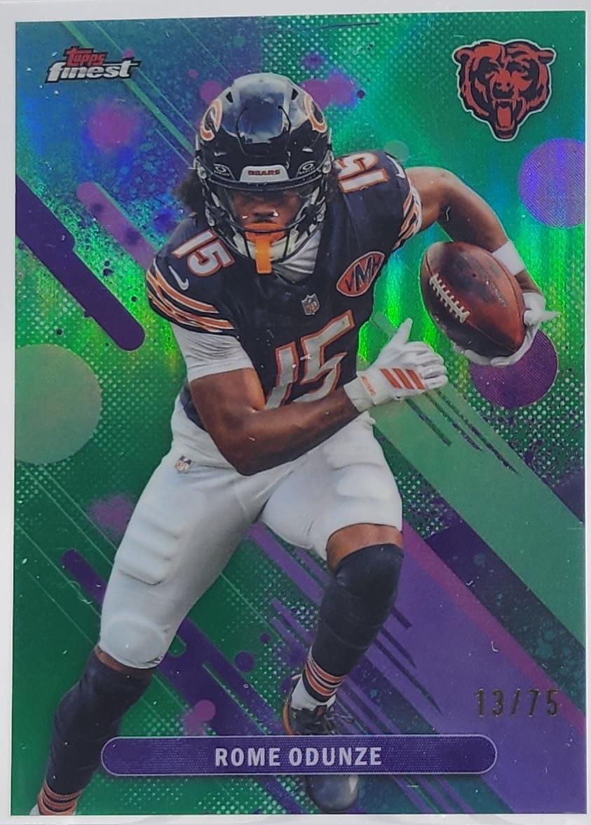 Rome Odunze [Green Refractor] #84