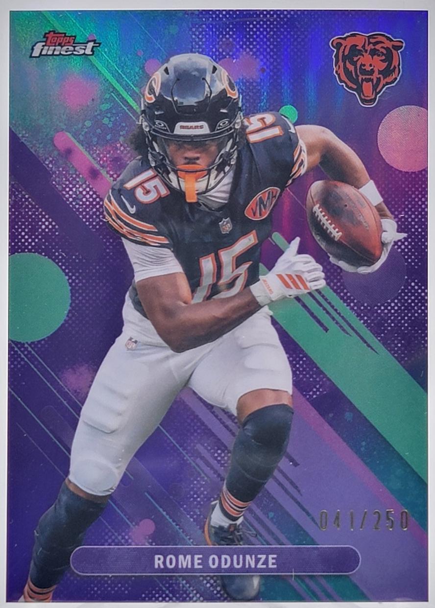 Rome Odunze [Purple Refractor] #84