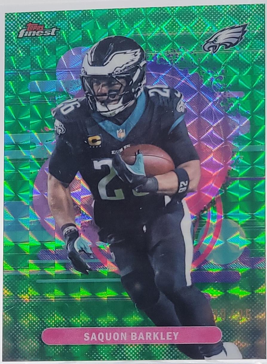 Saquon Barkley [Green Geometric] #161