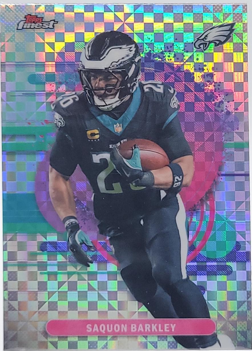 Saquon Barkley [X-Fractor] #161