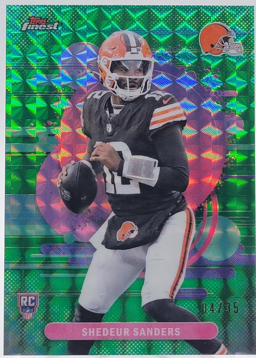 Shedeur Sanders [Green Geometric] #106