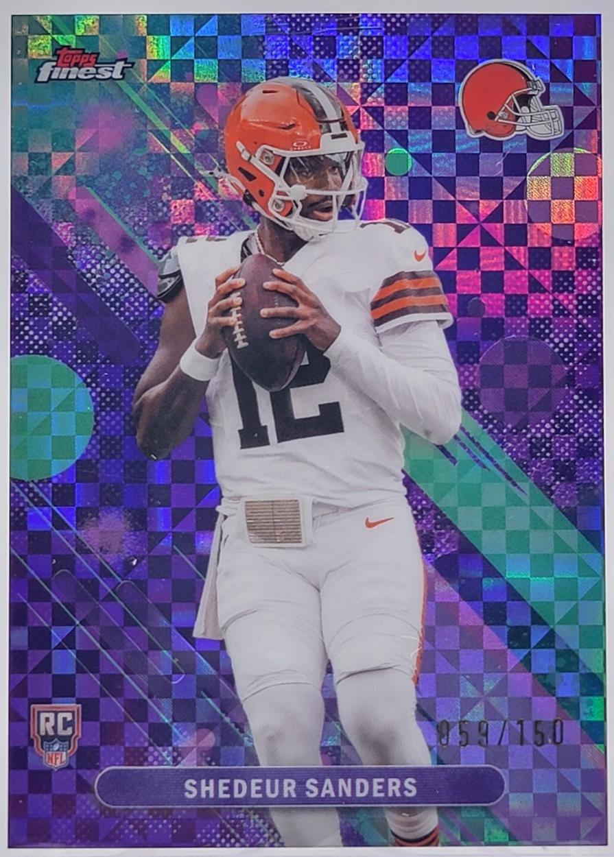 Shedeur Sanders [Purple X-Fractor] #6