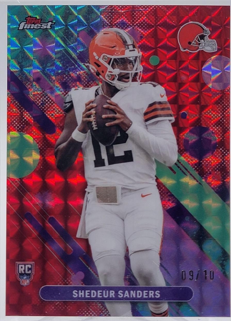 Shedeur Sanders [Red Geometric] #6