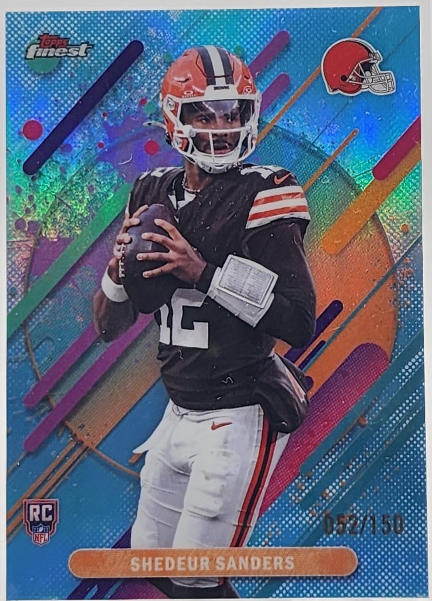 Shedeur Sanders [Sky Blue Refractor] #206