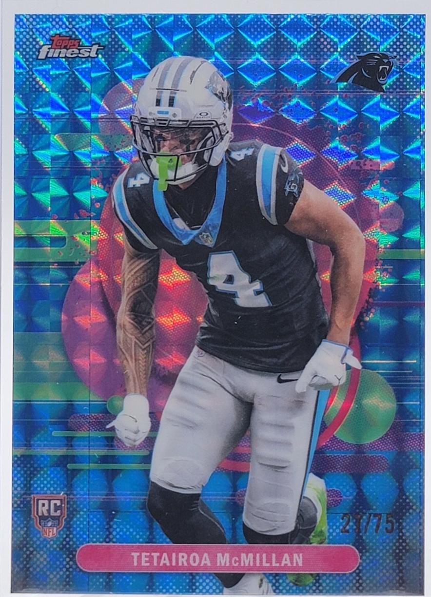 Tetairoa McMillan [Blue Geometric] #115