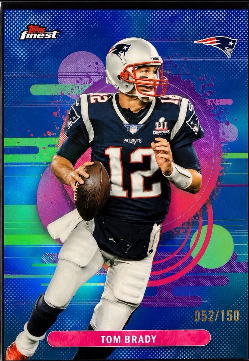 Tom Brady [Blue Refractor] #197