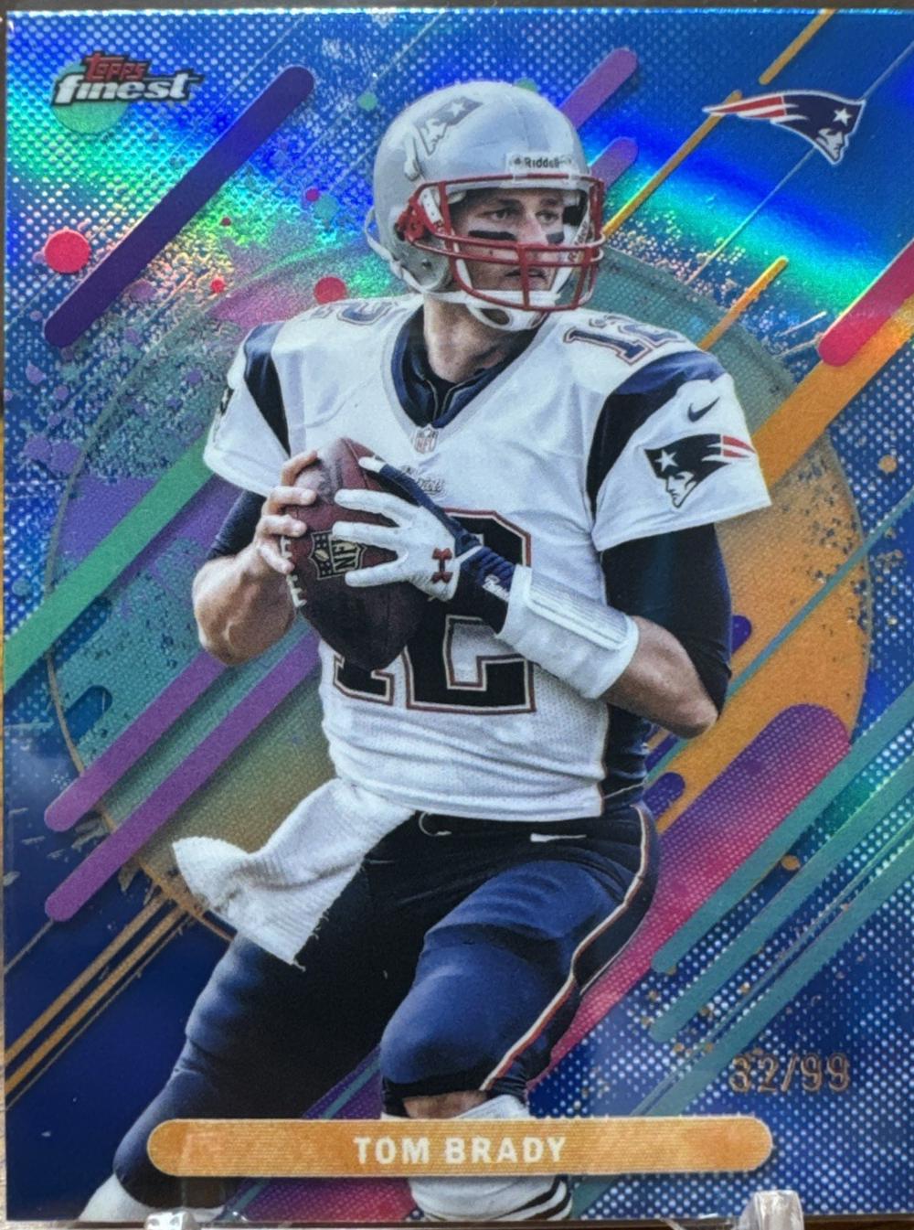 Tom Brady [Blue Refractor] #293