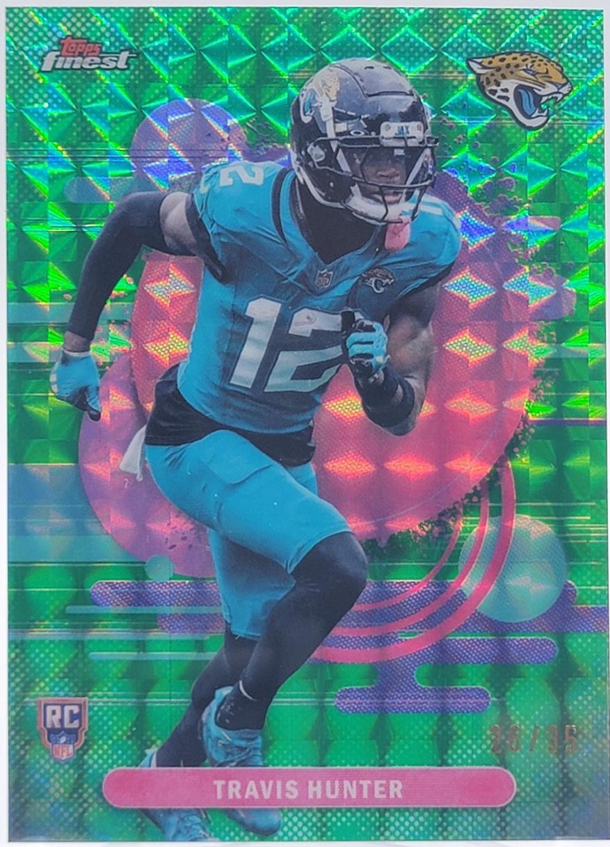 Travis Hunter [Green Geometric] #114