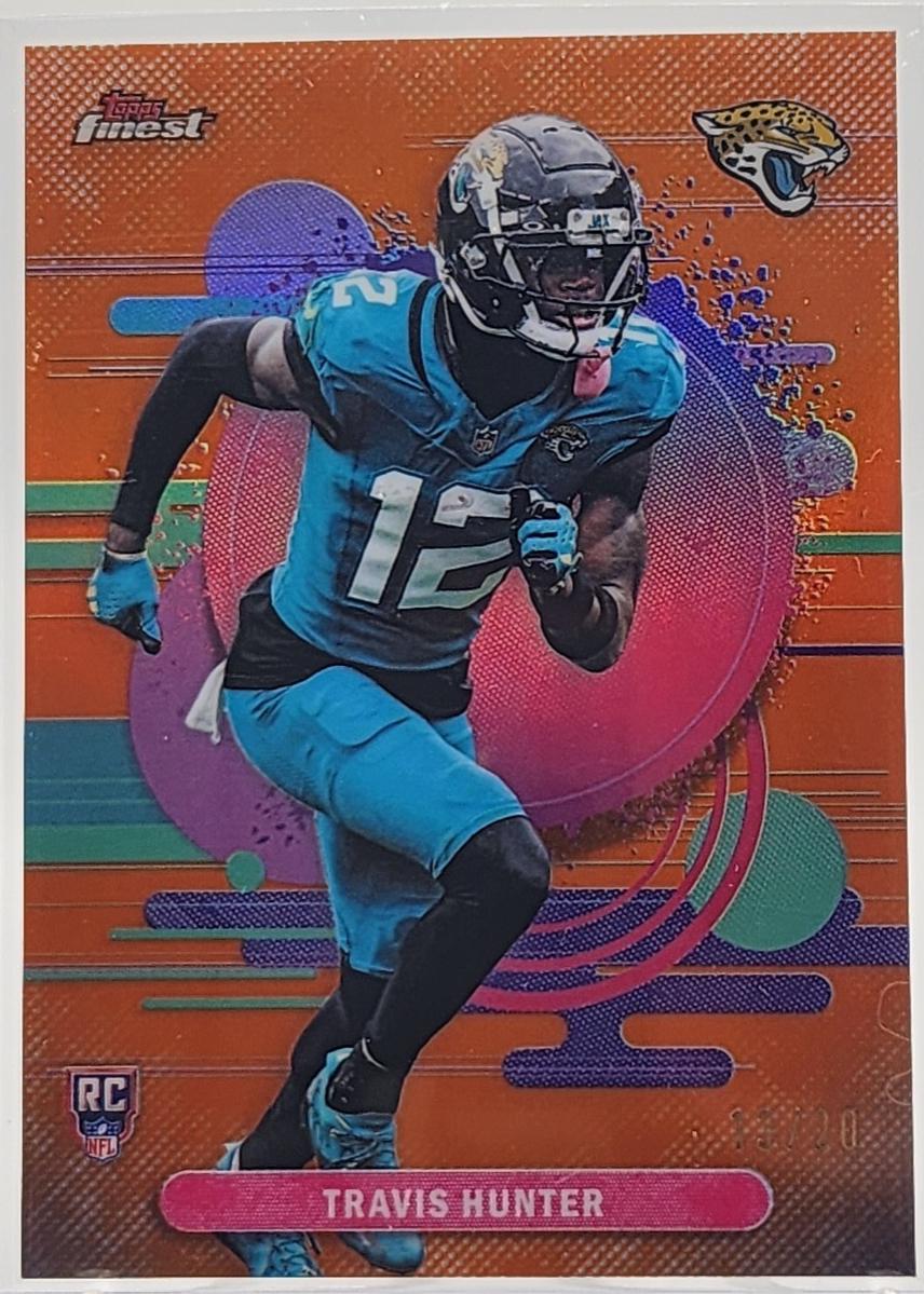 Travis Hunter [Orange Refractor] #114