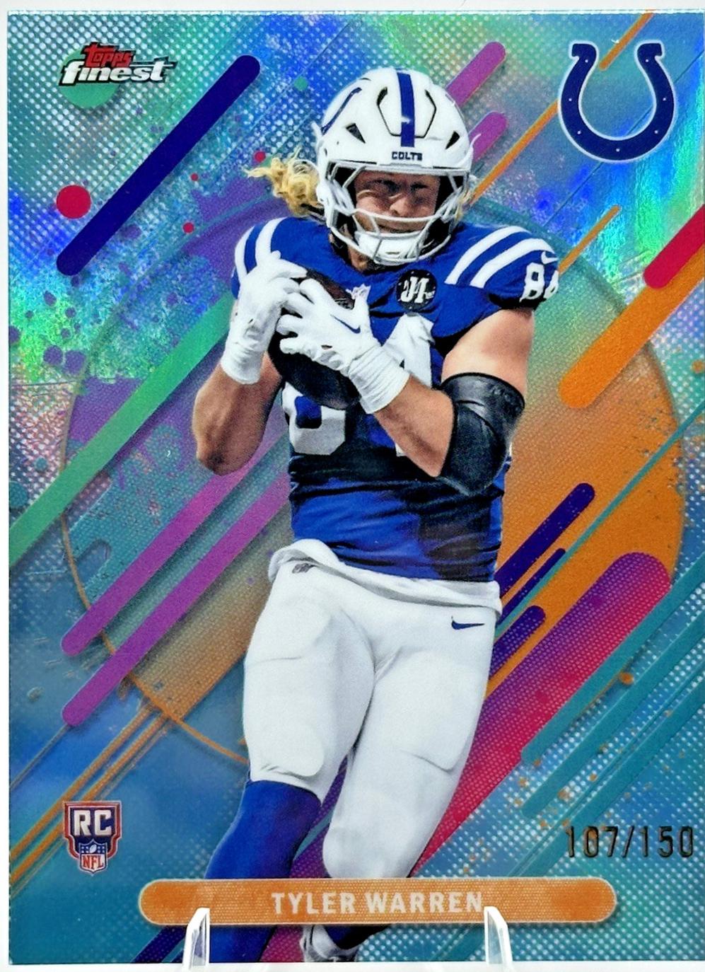 Tyler Warren [Sky Blue Refractor] #220