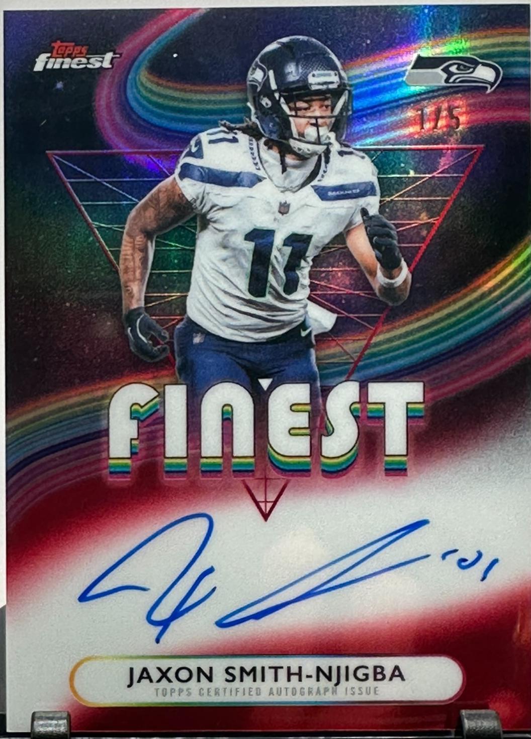 Jaxon Smith-Njigba [Red Refractor] #FA-JSN