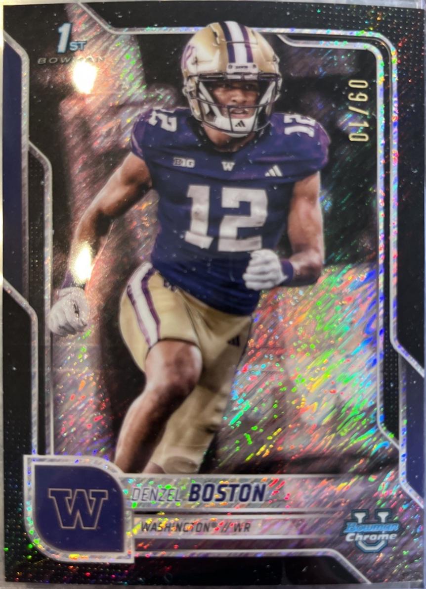 Denzel Boston [Black Shimmer Refractor] #34