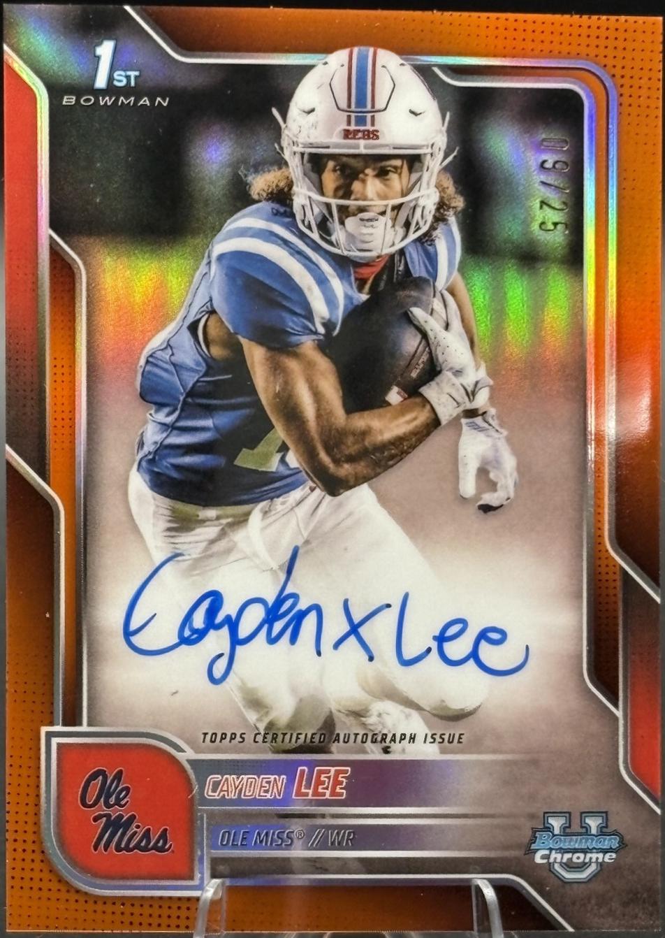 Cayden Lee [Orange Refractor] #BCA-CL