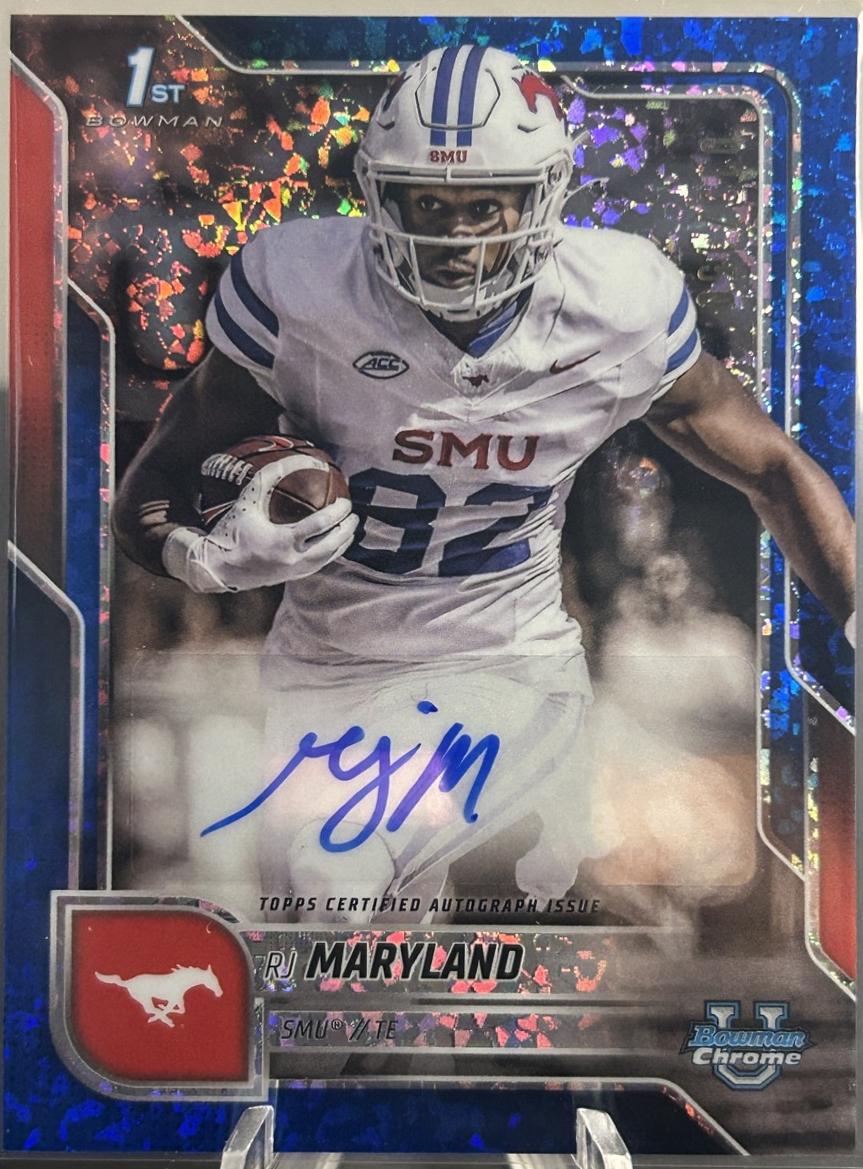 RJ Maryland [Blue Mini-Diamond Refractor] #BCA-RJM