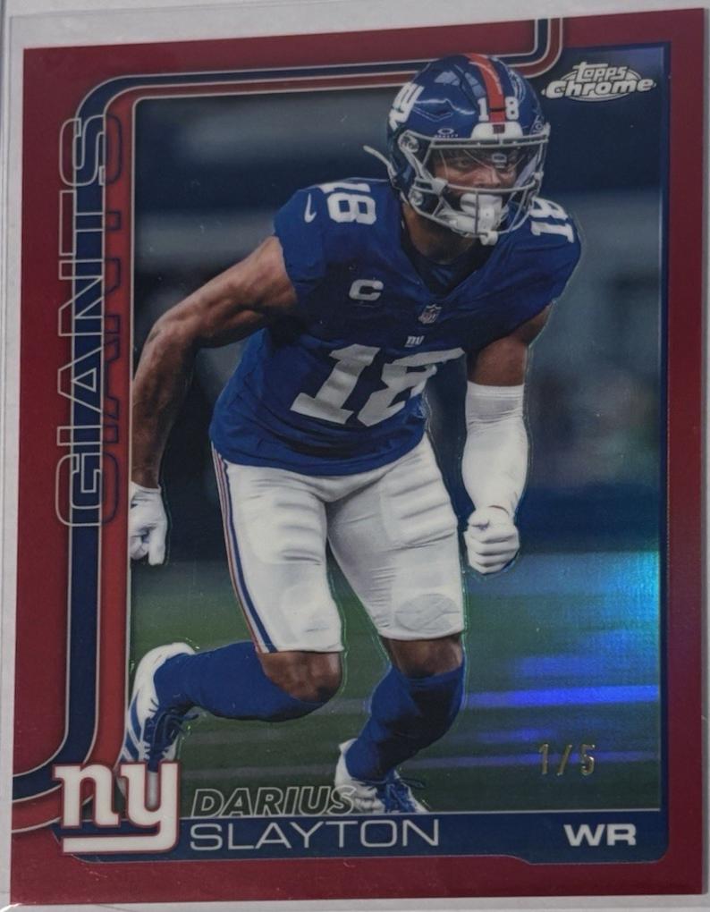 Darius Slayton [Leather Red] #226