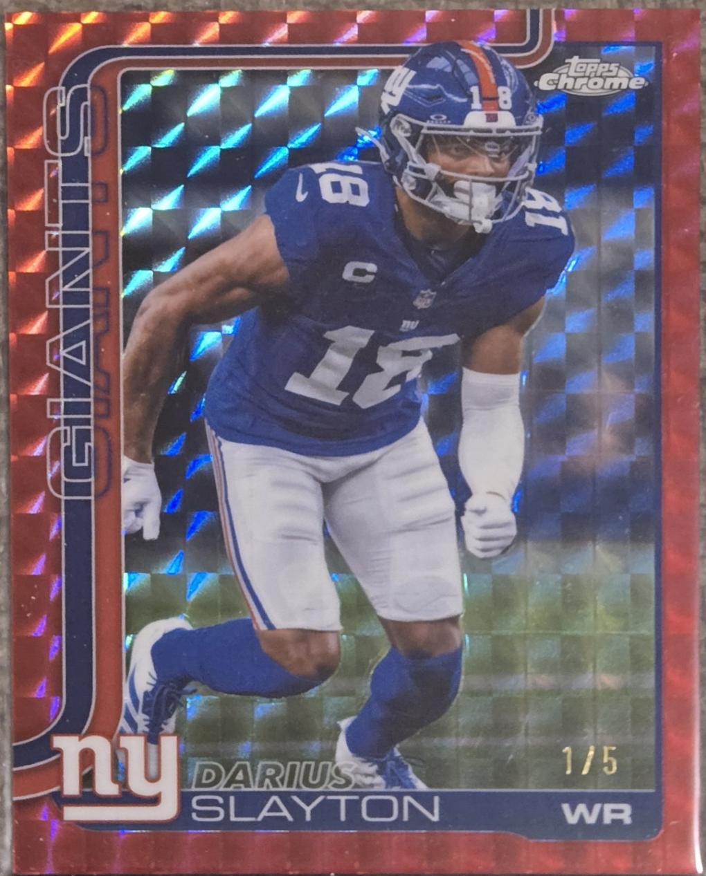 Darius Slayton [Red Geometric Refractor] #226
