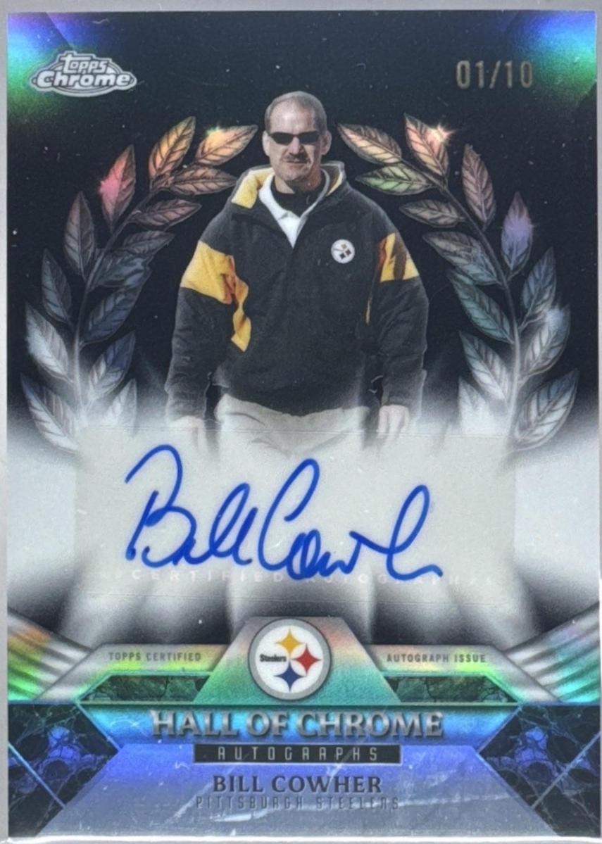 Bill Cowher [Black] #HOCA-BC