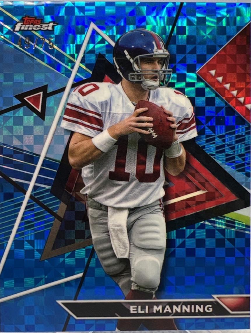 Eli Manning [Blue Geometric] #218