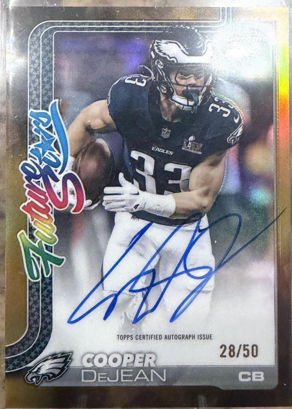 Cooper Dejean [Gold Refractor] #FSA-CD