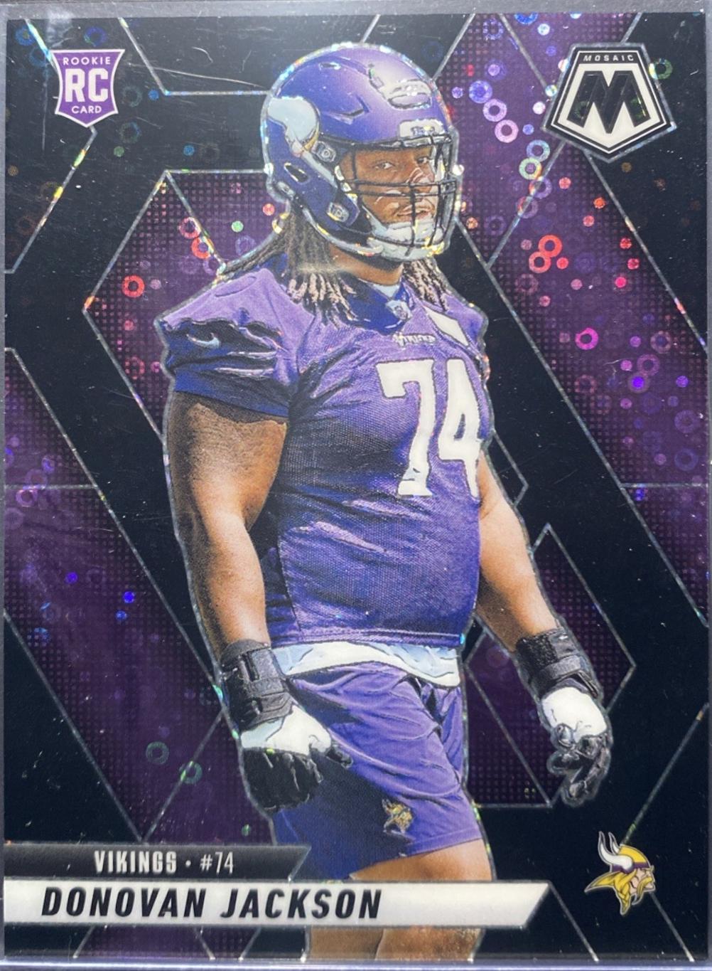 Donovan Jackson [Mosaic No Huddle Black] #388