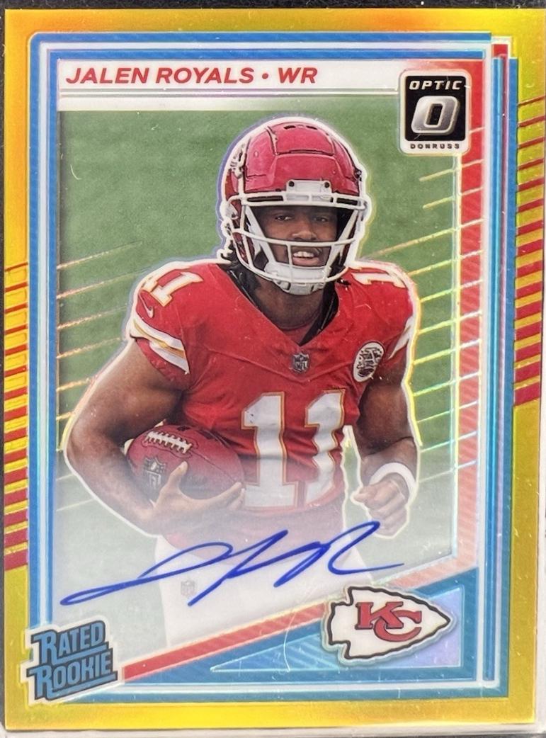 Jalen Royals [Gold RPS Autograph] #251