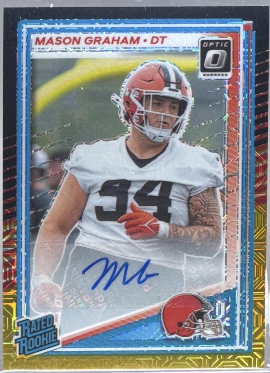 Mason Graham [Black Gold RPS Autograph] #206
