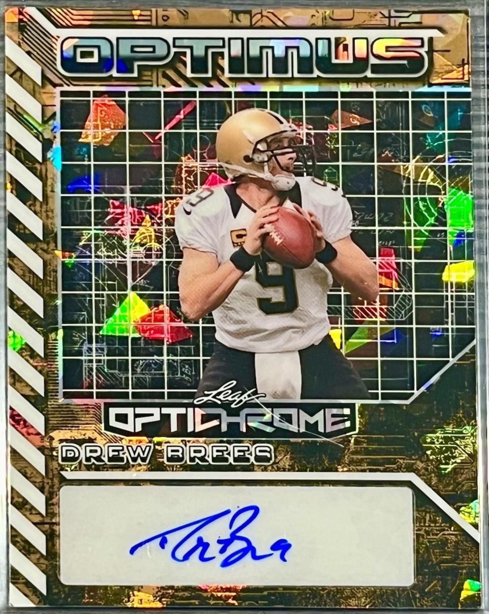 Drew Brees [Crystal Gold] #OA-DB1