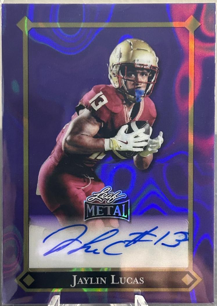 Jaylin Lucas [Lava Purple Auto] #92L-JL3