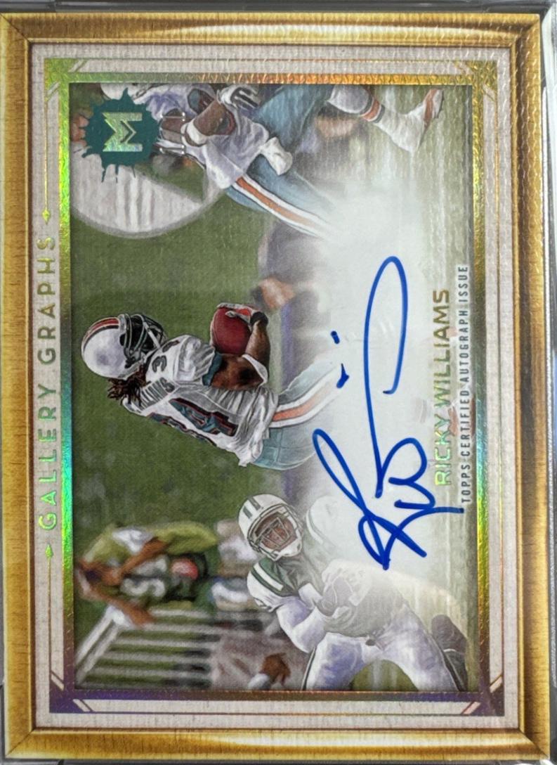 Ricky Williams [Quin Gold] #GG-RW