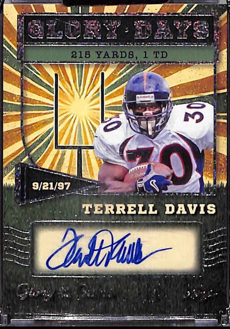 Terrell Davis [Holo Platinum] #GD-TD1