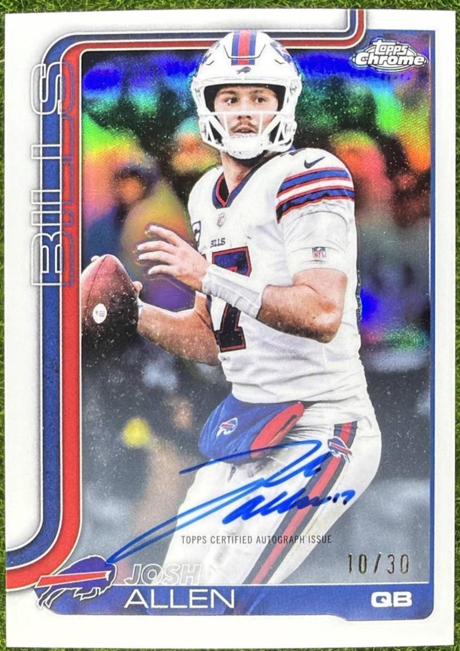 Josh Allen [White Refractor] #BA-JAL