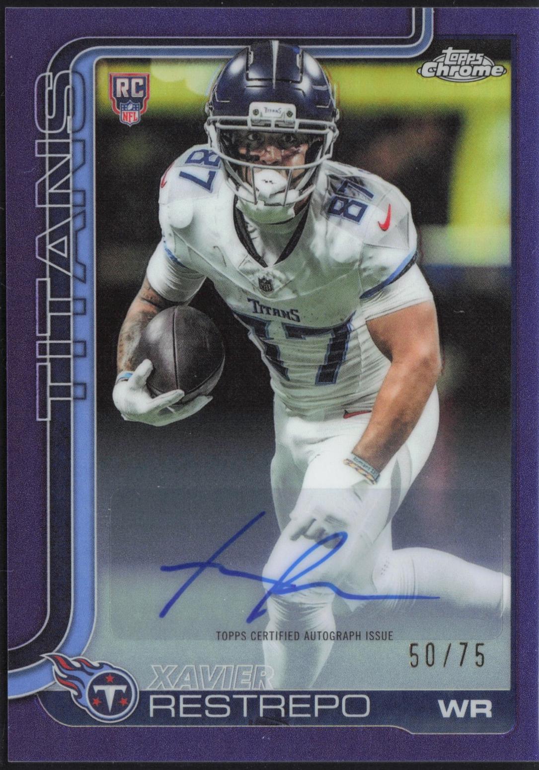 Xavier Restrepo [Purple Refractor] #RRA-XRE