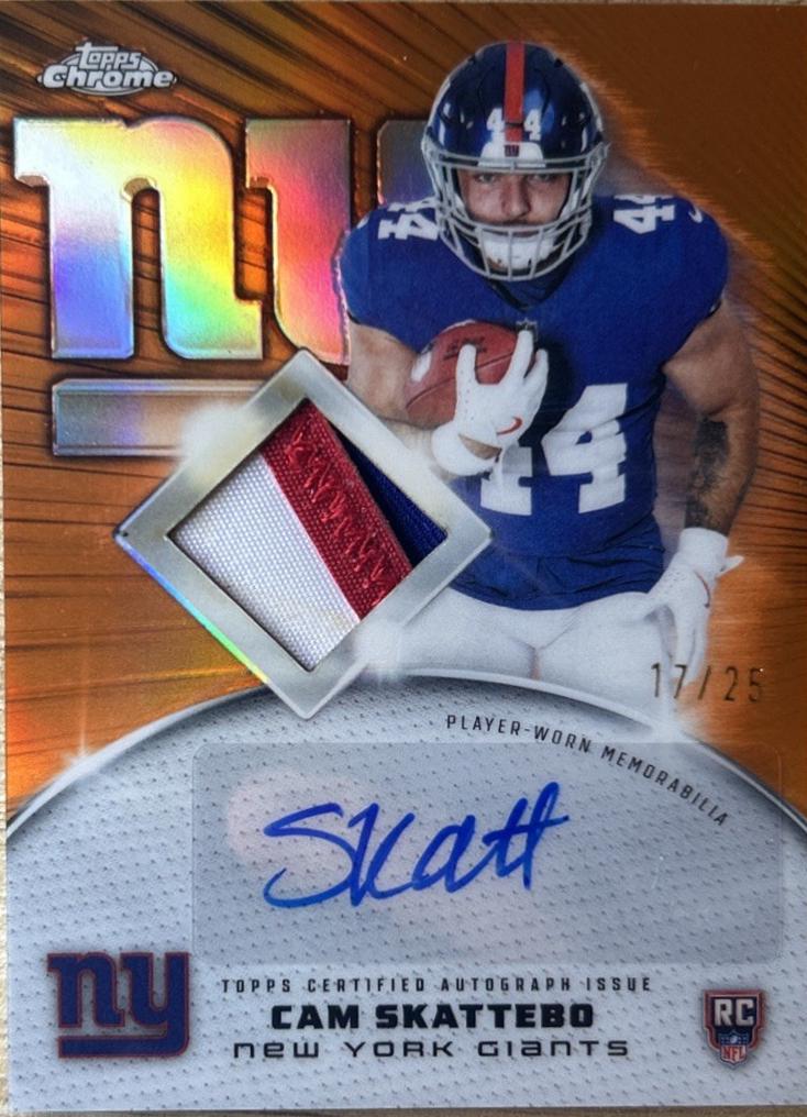Cam Skattebo [Orange] #RPA-CS