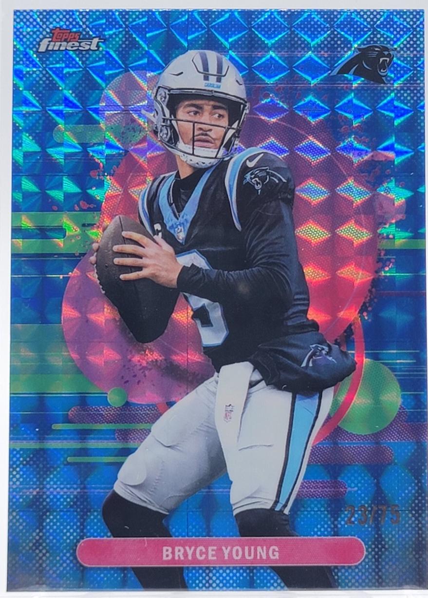 Bryce Young [Blue Geometric] #126