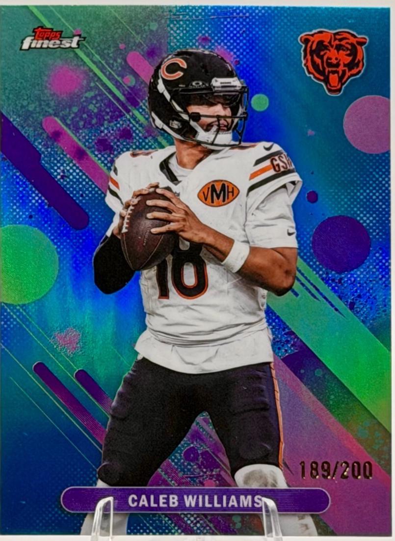 Caleb Williams [Blue Refractor] #50