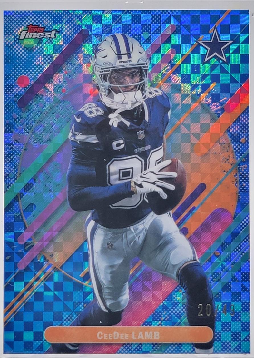 CeeDee Lamb [Blue X-Fractor] #263