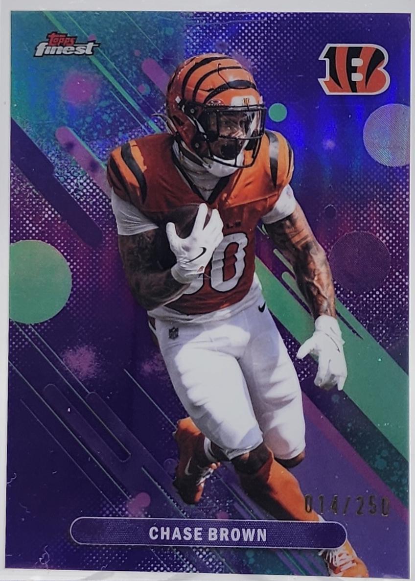 Chase Brown [Purple Refractor] #73