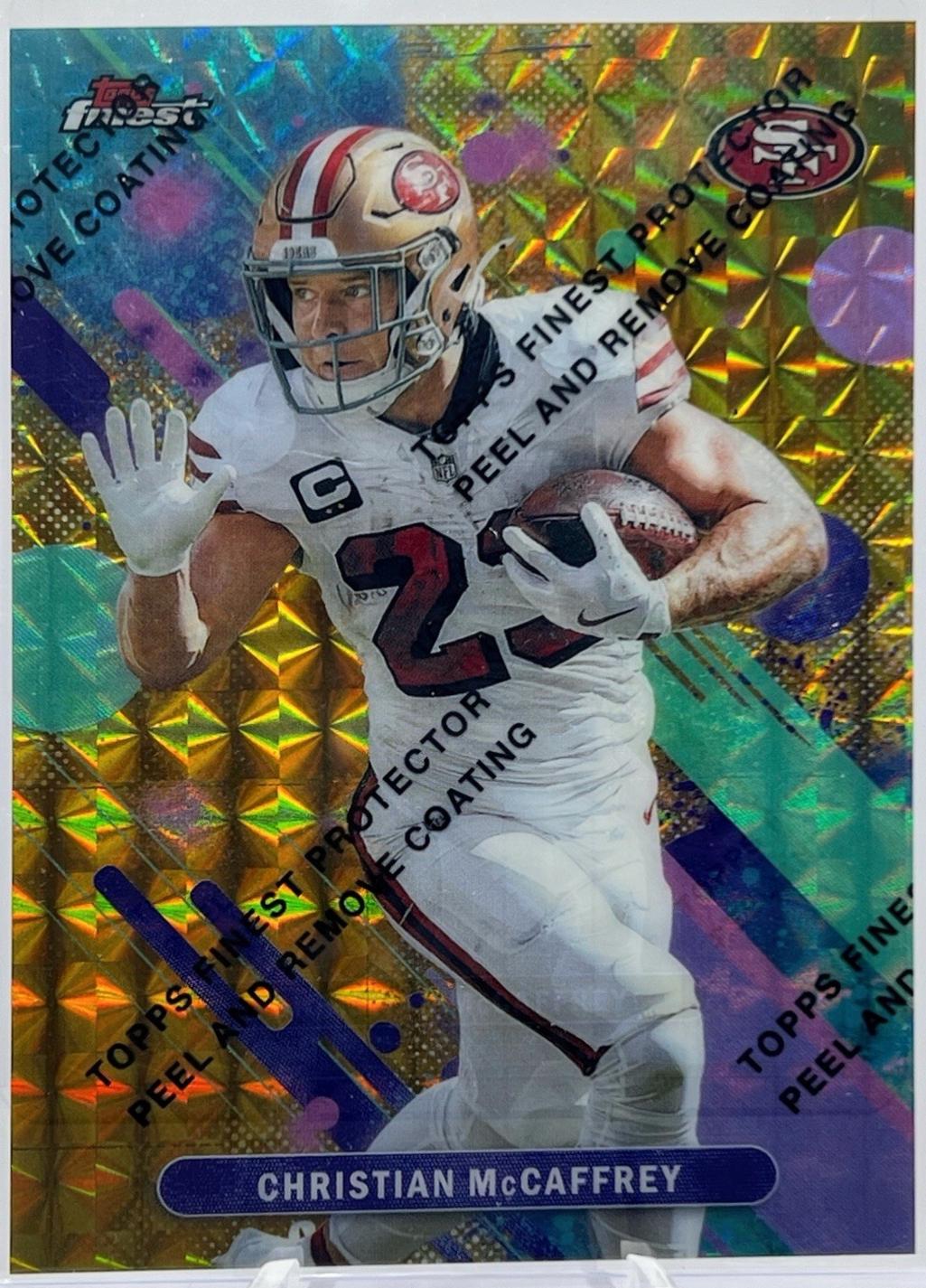 Christian McCaffrey [Gold Geometric] #79