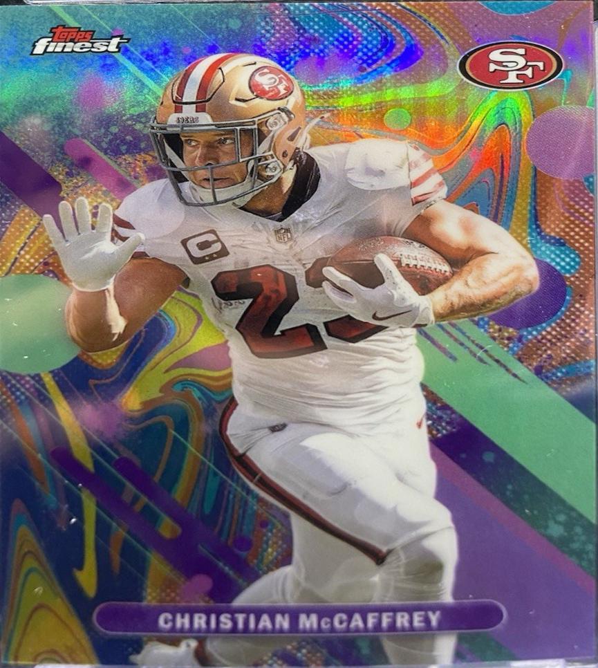 Christian McCaffrey [Oil Spill Refractor] #79