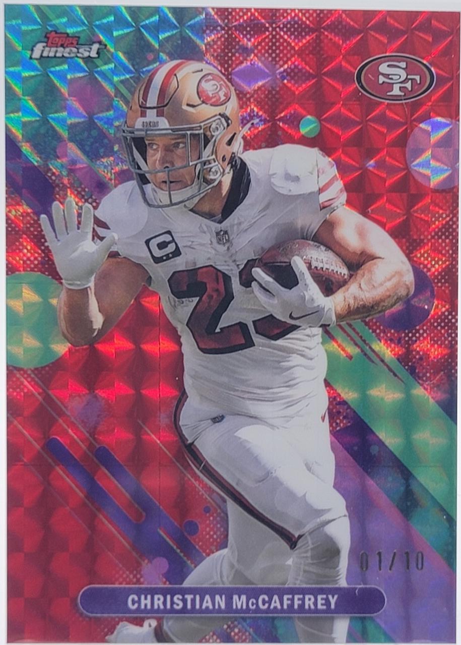 Christian McCaffrey [Red Geometric] #79
