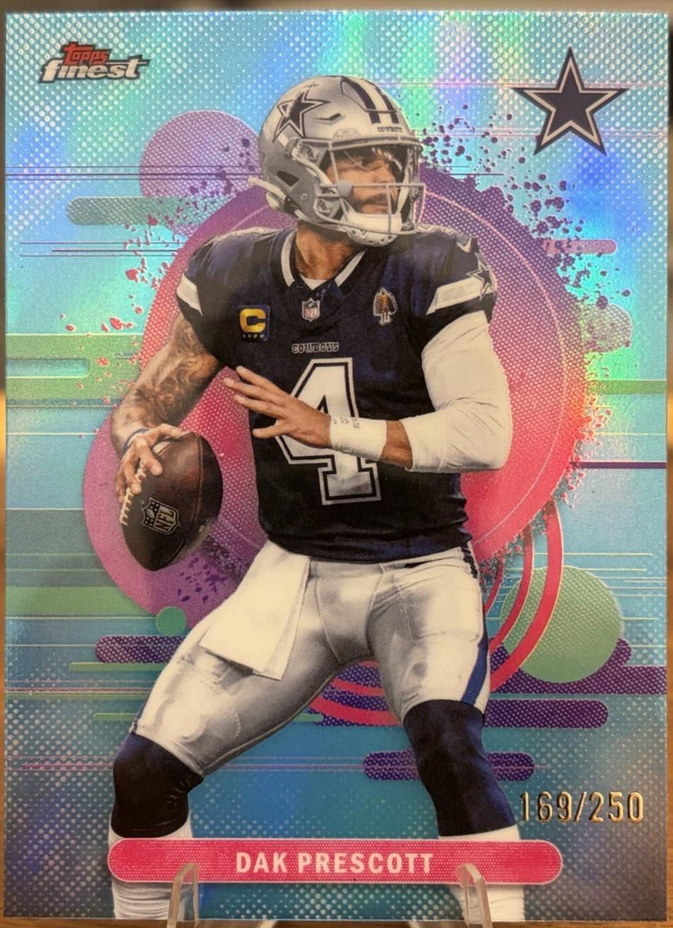 Dak Prescott [Sky Blue Refractor] #129