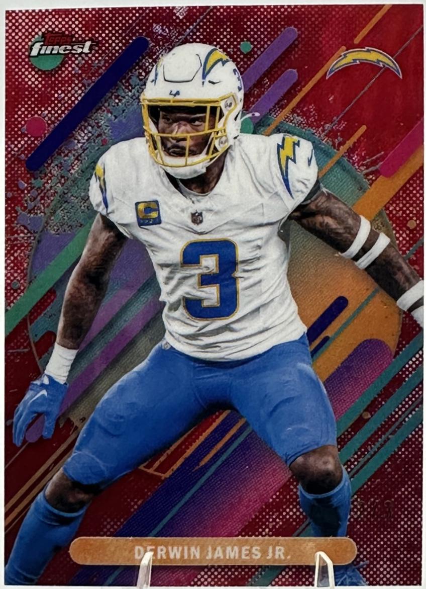 Derwin James Jr. [Red Geometric] #290