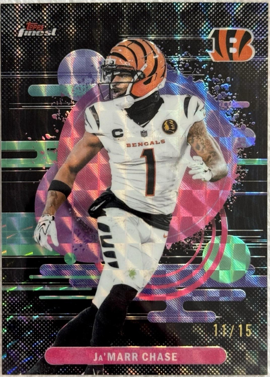 Ja'Marr Chase [Black Refractor] #162