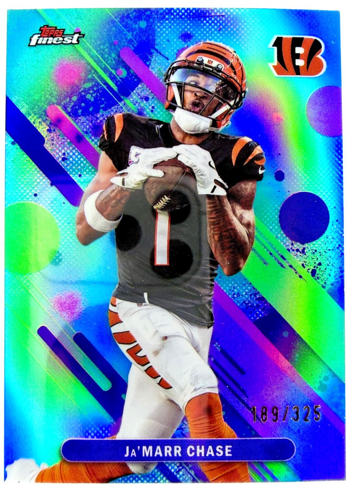Ja'Marr Chase [Sky Blue Refractor] #85