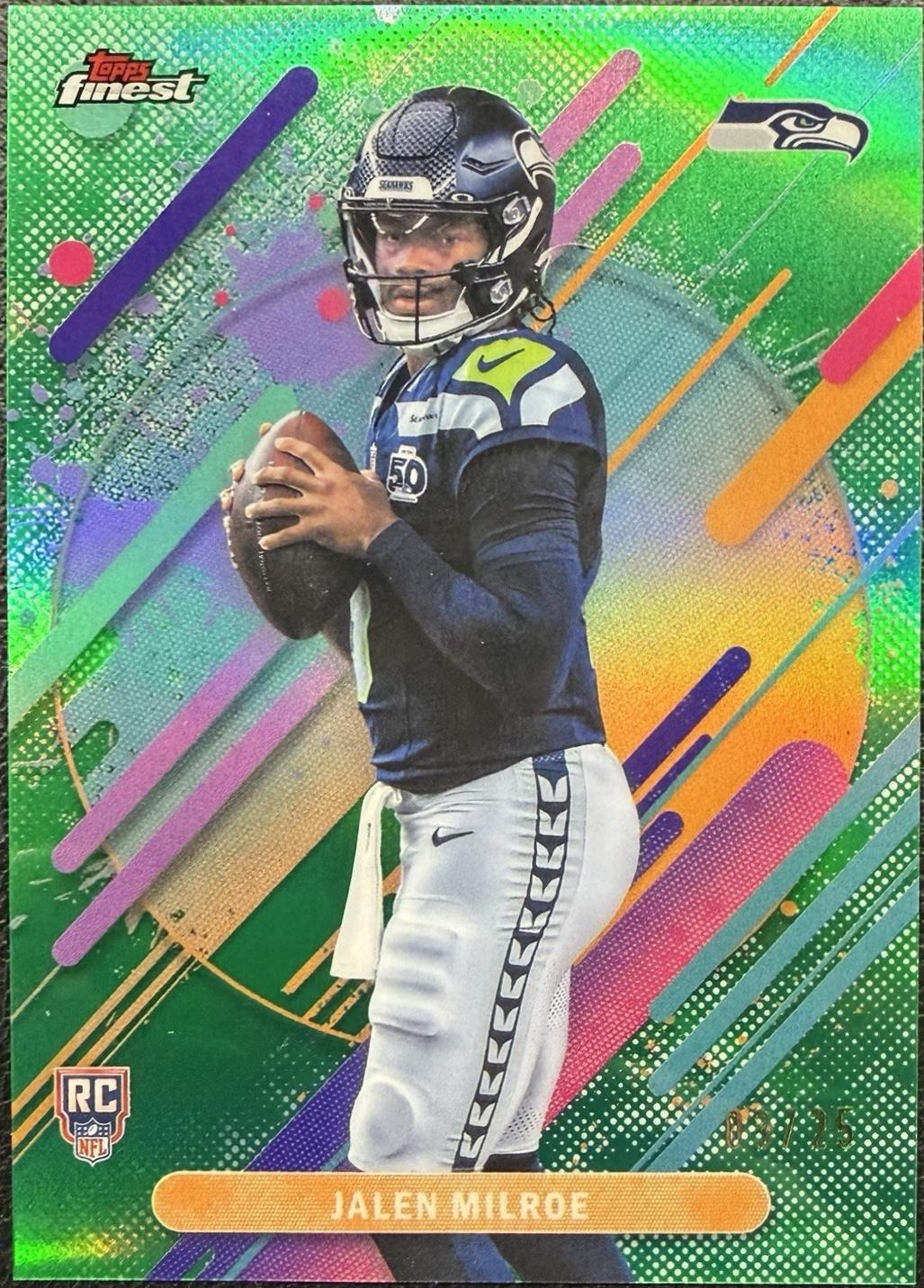 Jalen Milroe [Green Geometric] #204