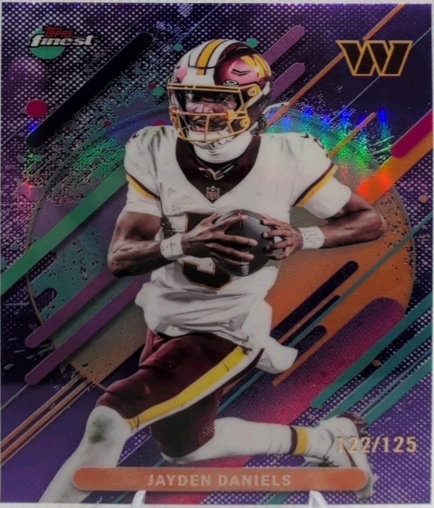 Jayden Daniels [Purple Refractor] #250