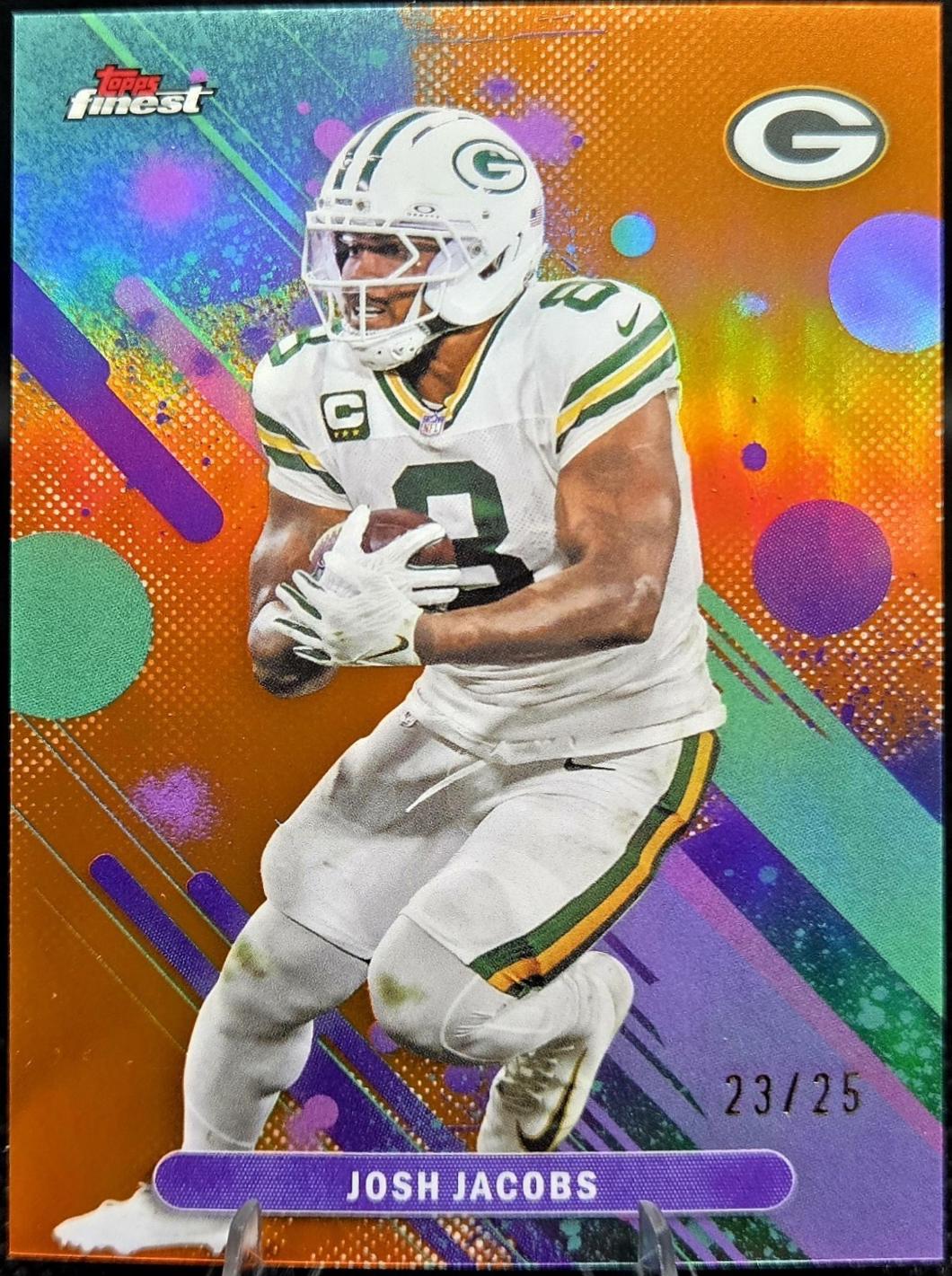 Josh Jacobs [Orange Geomertric] #76