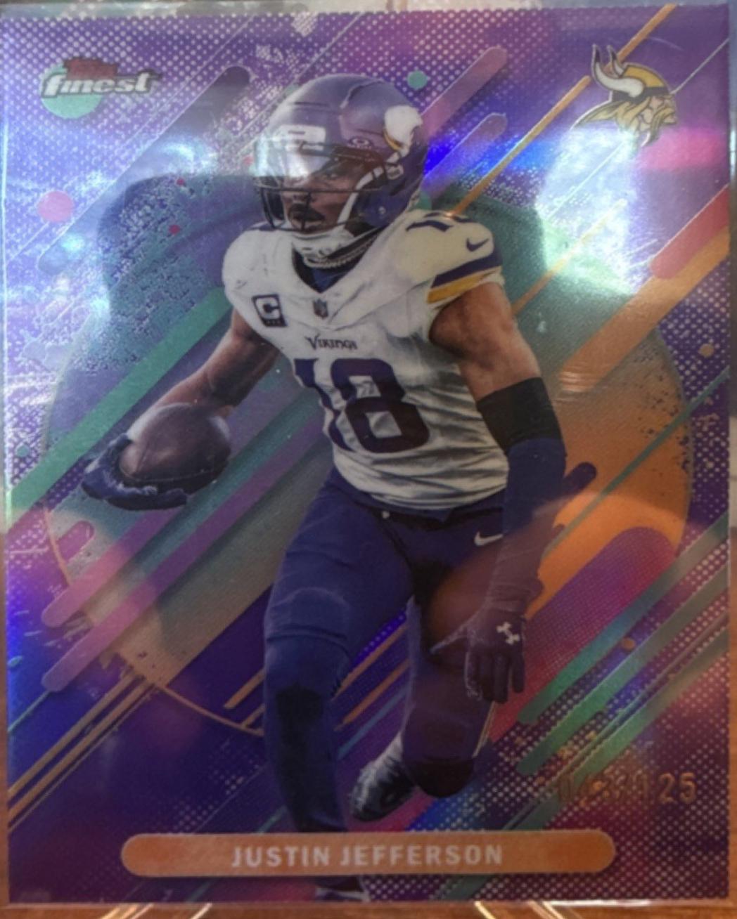 Justin Jefferson [Purple Refractor] #264